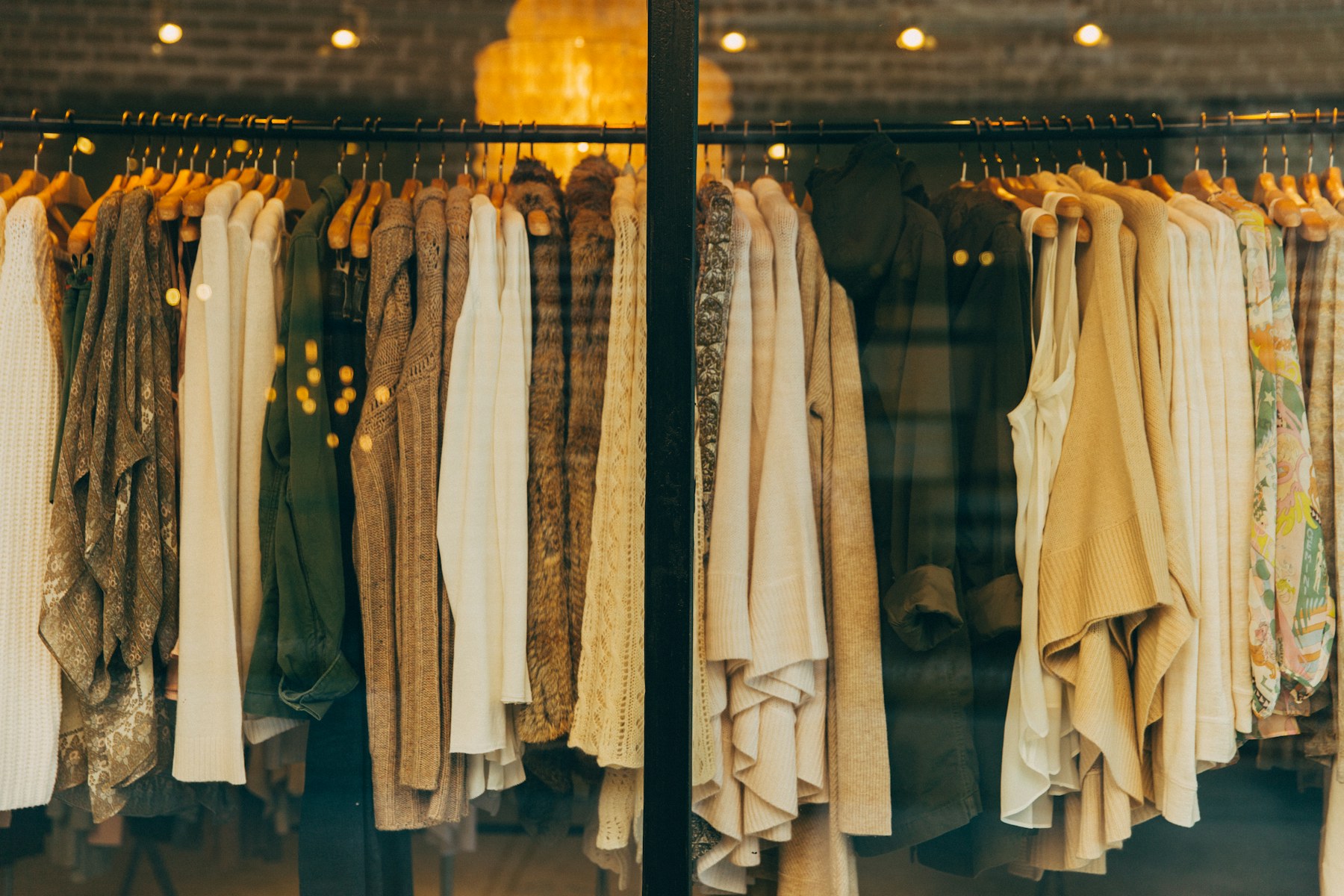 Fresh wardrobe garments